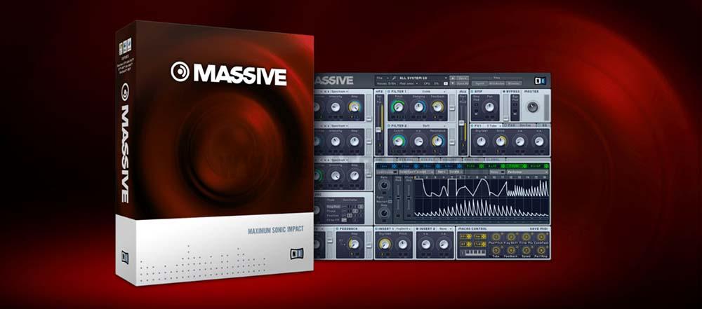 نمایی از وی اس تی سینتی سایزر Massive