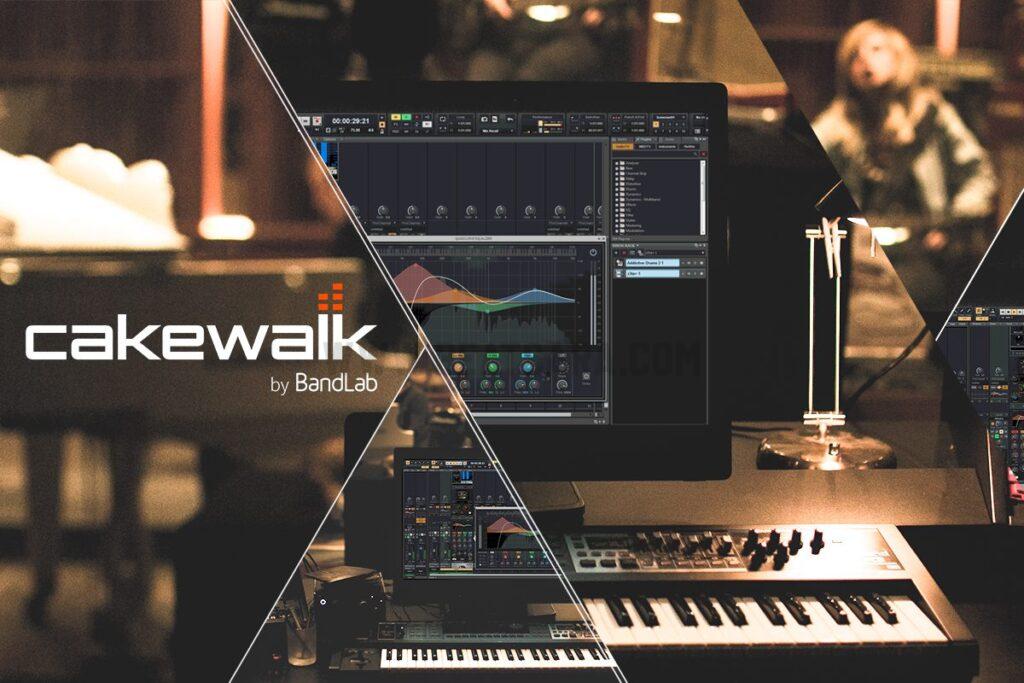 نمایی از نرم افزار bandlab cakewalk