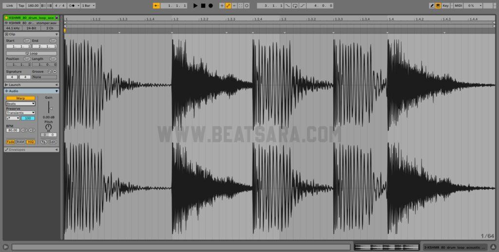 پانل وارپ در نرم افزار ایبلتون لایو