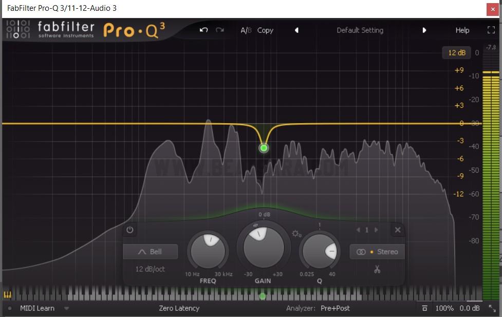 کاهش فرکانس در فب فیلتر